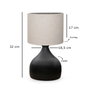 Opviq AYD-3087 Lámpara de Mesa Crema